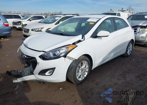 2013 Hyundai Elantra Gt z USA, uszkodzony, nr VIN KMHD35LE3DU109687